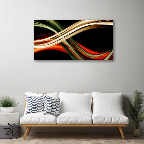 Foto quadro su tela Arte astratta 100x50 cm