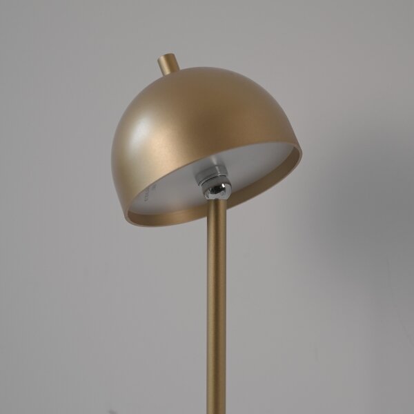 Schöner Wohnen 19245-12 - Lampada da terra LED dimmerabile BELLIS LED/2,5W/5V IP54 dorata