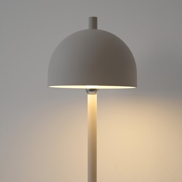 Schöner Wohnen 19245-39 - Lampada da terra LED dimmerabile BELLIS, 2,5W/5V, IP54, grigio