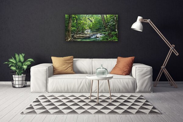 Quadro su tela Foresta Foresta Natura Natura 100x50 cm