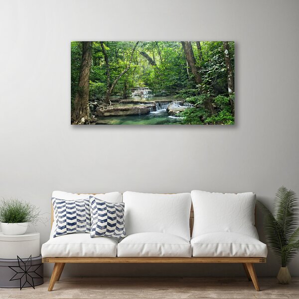 Quadro su tela Foresta Foresta Natura Natura 100x50 cm