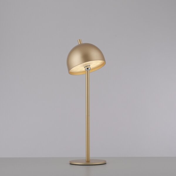 Schöner Wohnen 19244-12 - Lampada da tavolo dimmerabile a LED BELLIS LED/2,5W/5V IP54, oro