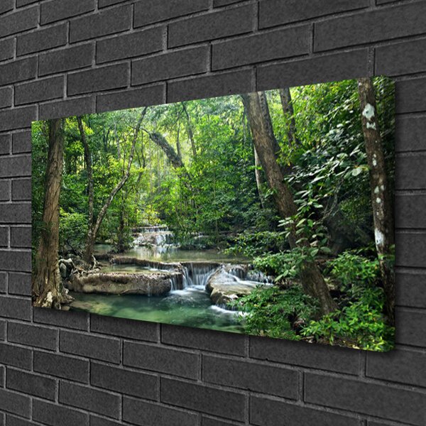Quadro su tela Foresta Foresta Natura Natura 100x50 cm