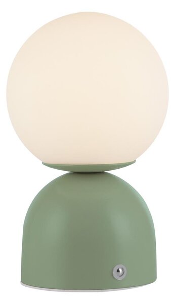 Schöner Wohnen 19218-43 - Lampada da tavolo LED dimmerabile RUDI LED/1,2W/5V verde