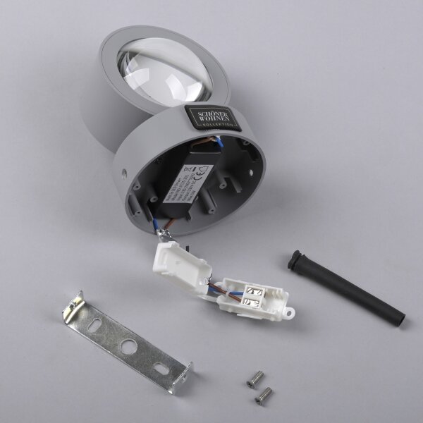 Schöner Wohnen 19331-21 - Lampada da parete LED CHIA 2xLED/2W/230V antracite