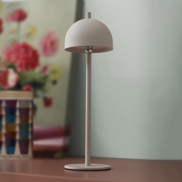 Schöner Wohnen 19244-39 - Lampada da tavolo LED dimmerabile BELLIS LED/2,5W/5V IP54 grigia