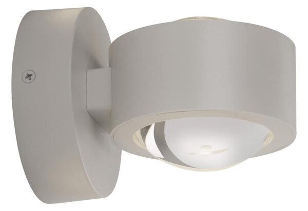 Schöner Wohnen 19331-39 - Lampada da parete LED CHIA 2xLED/2W/230V grigio