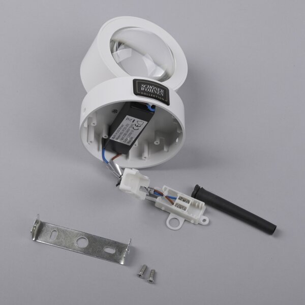 Schöner Wohnen 19331-16 - Applique LED CHIA 2xLED/2W/230V bianco