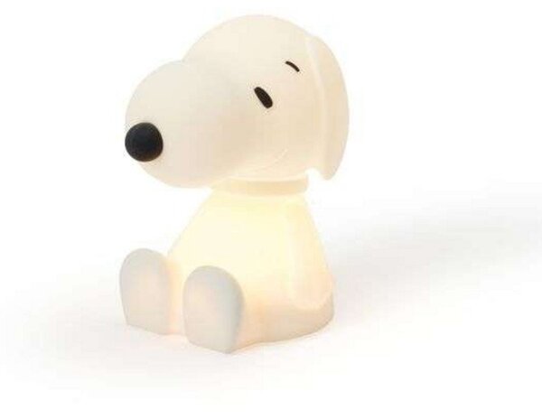Lampade da tavolo Mr Maria, Snoopy, dimmerabile, Bianco, Camera dei bambini, Plastica, Giovanile