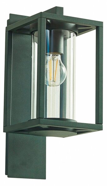 Lampade da esterno Lucande, Ferda, dimmerabile, Verde, Terrazza, Alluminio, Moderno