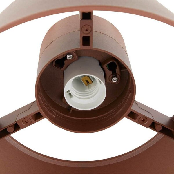 Lampade da esterno SLV, Marrone / Ruggine, Terrazza, Alluminio