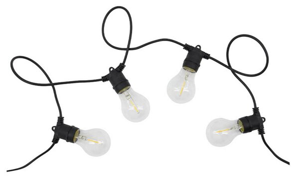 Light String Lights Ghirlanda Luminosa Nero - House Doctor