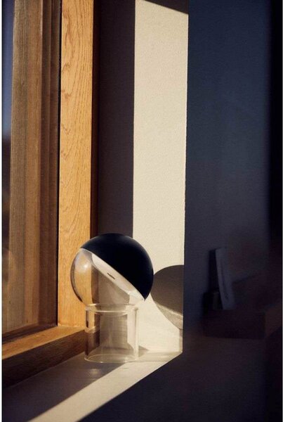 Lampade da tavolo FRANDSEN, Pila, dimmerabile, Nero, Sala da pranzo, Plastica, Moderno