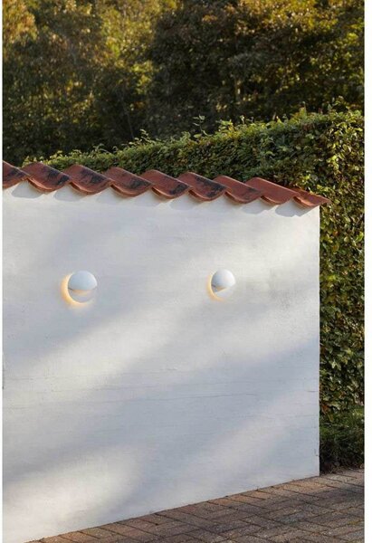 Applique da parete LOOM DESIGN, Bianco, Terrazza, Alluminio