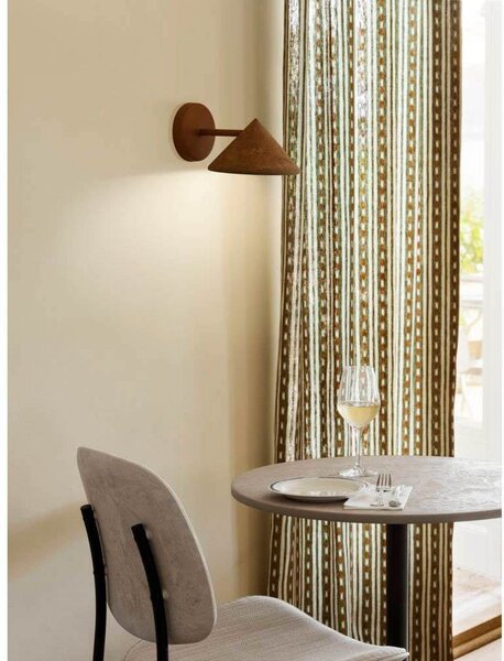 Applique da parete MATER, Marrone / Ruggine, Soggiorno, Plastica