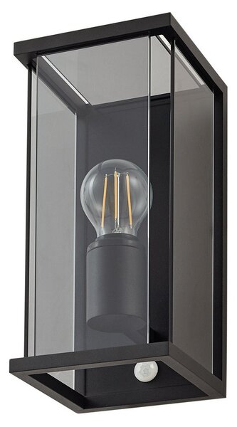Lampade da esterno Lucande, Annalea, dimmerabile, Nero, Terrazza, Alluminio, Moderno