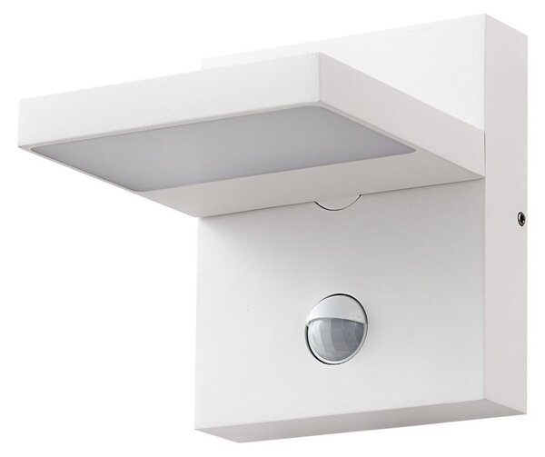 Lampade da esterno Lucande, Silvan, Bianco, Terrazza, Alluminio, Moderno