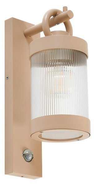 Lampade da esterno Lindby, Yrene, dimmerabile, Beige, Terrazza, Alluminio, Moderno