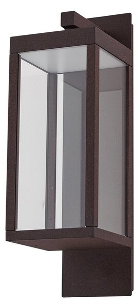 Lampade da esterno Lucande, Ferdinand, Marrone / Ruggine, Balcone, Alluminio, Moderno