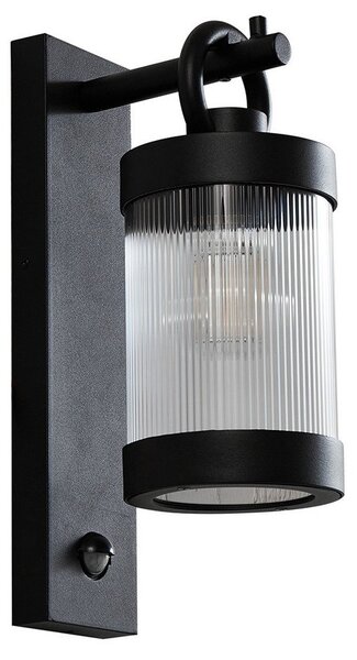 Lampade da esterno Lindby, Yrene, dimmerabile, Nero, Terrazza, Alluminio, Moderno