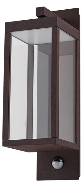 Lampade da esterno Lucande, Ferdinand, Marrone / Ruggine, Balcone, Alluminio, Moderno