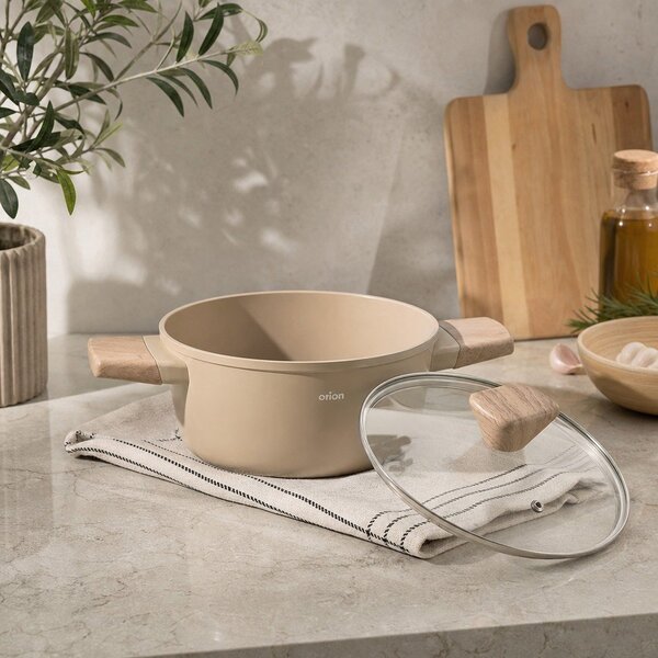 Casseruola con coperchio incluso/con superficie in ceramica 4,4 l Ecrina – Orion