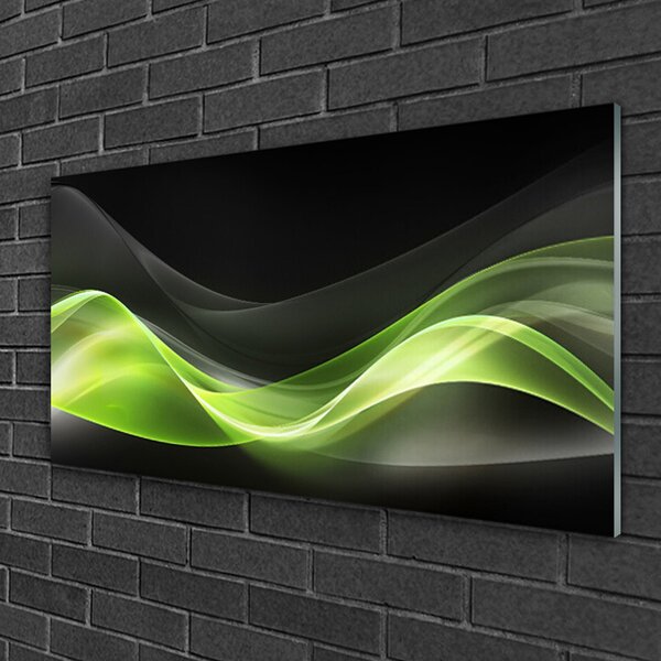 Quadro vetro Grafica astratta 100x50 cm 2 appendini