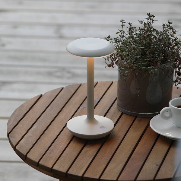 Lampade da esterno Markslöjd, Petit, dimmerabile, Beige, Terrazza, Alluminio, Moderno