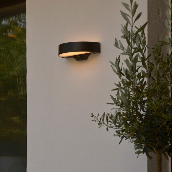 Lampade da esterno Nordlux, Monay Round, Nero, Terrazza, Plastica, Scandinavo