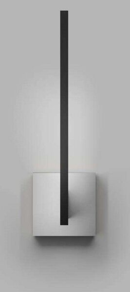 Applique da parete LIGHT-POINT, dimmerabile, Nero, Soggiorno, Alluminio