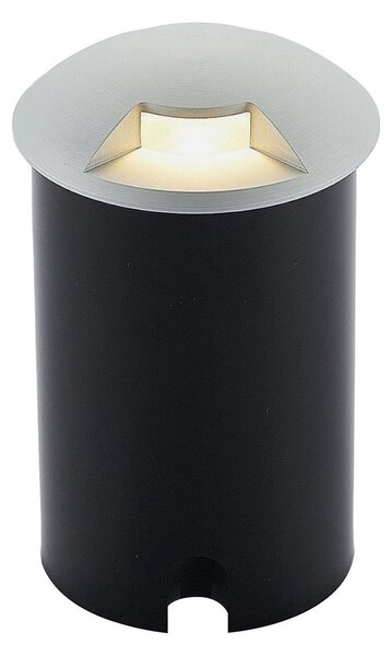 Lampade da esterno Lucande, Milara, dimmerabile, Metallizzato, Terrazza, Alluminio, Moderno