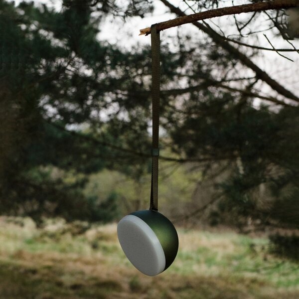 Lampade da esterno New Works, Sphere, dimmerabile, Verde, Terrazza, Alluminio, Design