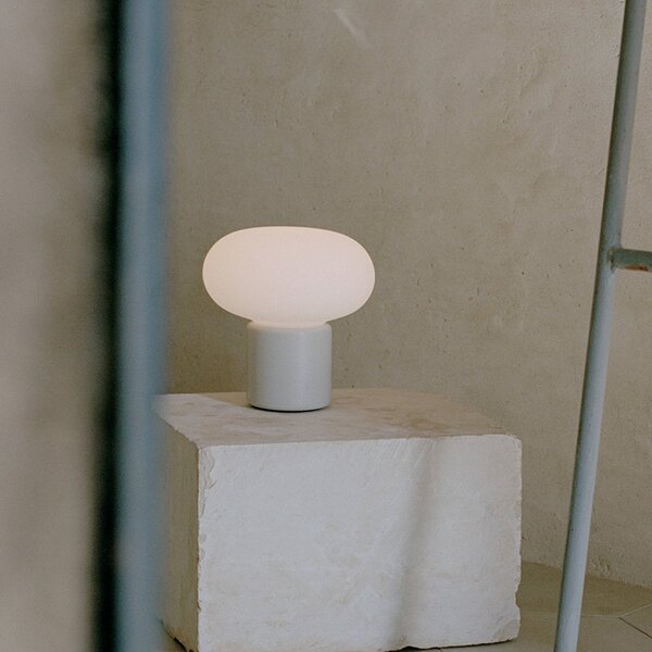 Lampade da esterno New Works, Karl-Johan, dimmerabile, Grigio, Terrazza, Plastica, Design