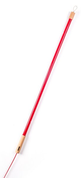 Lampada da terra SELETTI, Linea, Rosso, Soggiorno, Vetro, Design