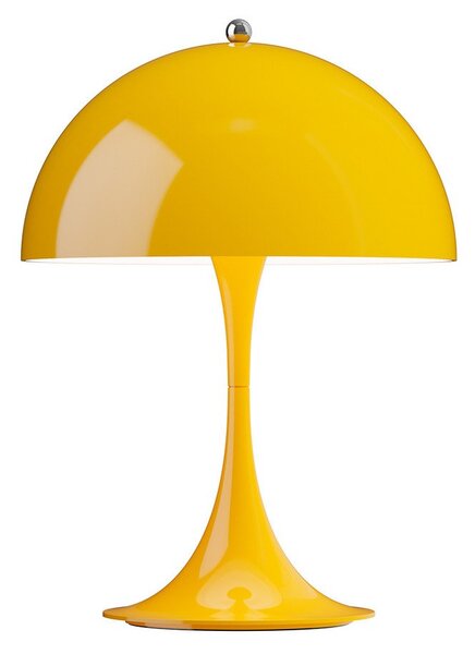 Lampade da tavolo Louis Poulsen, Panthella 250, dimmerabile, Giallo, Soggiorno, Plastica, Moderno