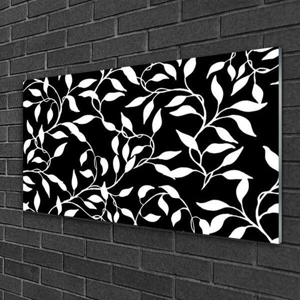 Quadro in vetro Grafica astratta 100x50 cm 2 appendini