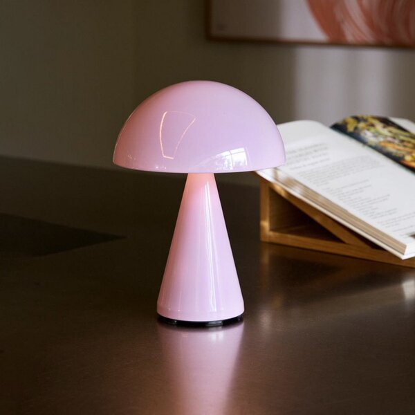 Lampade da esterno Hübsch, Mush, dimmerabile, Rosa / Rosé, Terrazza, Metallo, Moderno