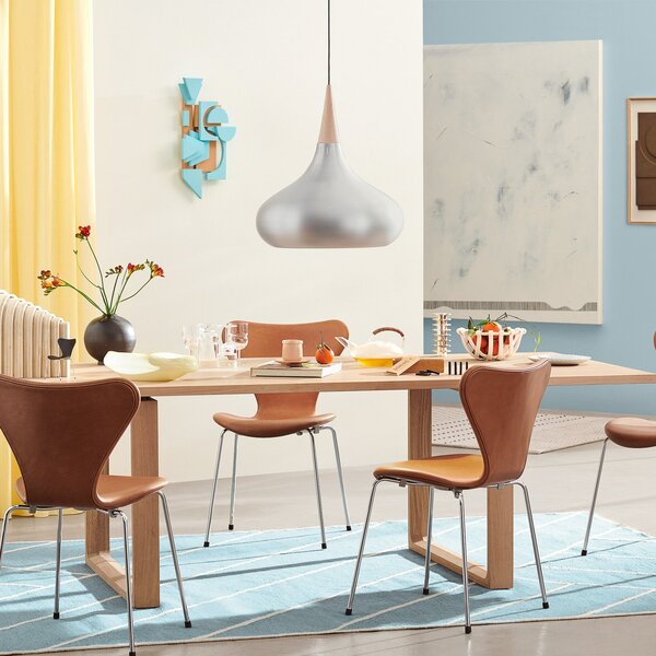 Lampada a sospensione FRITZ HANSEN, Orient P3, dimmerabile, Metallizzato, Soggiorno, Metallo, Design