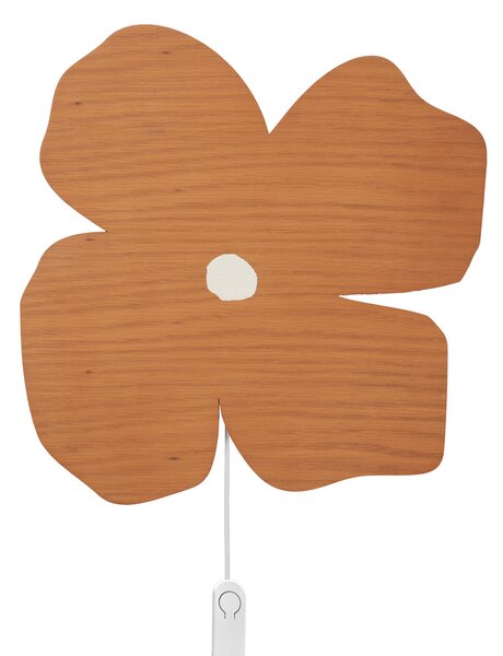 Applique da parete ferm LIVING, Poesie, dimmerabile, Marrone / Ruggine, Camera dei bambini, Legno, Scandinavo