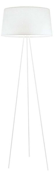 Lampada da terra kdln, TRIPOD, dimmerabile, Bianco, Camera da letto, Metallo, Design