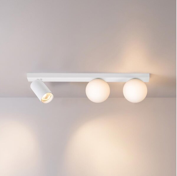 Brilagi - Faretto SELE BALL 1xGU10/30W/230V + 2xG9/10W bianco