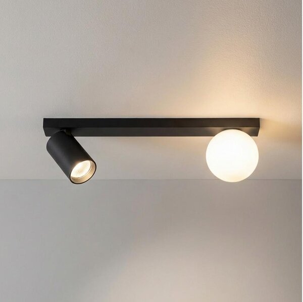 Brilagi - Faretto SELE BALL 1xGU10/30W/230V + 1xG9/10W nero