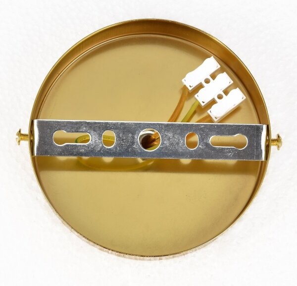 Plafoniera CRISTAL 5xE14/10W/230V nero/oro