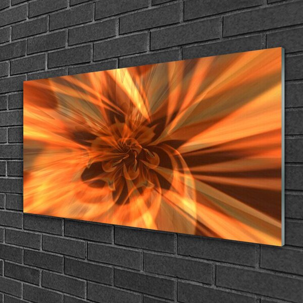 Quadro vetro Grafica astratta 100x50 cm 2 appendini