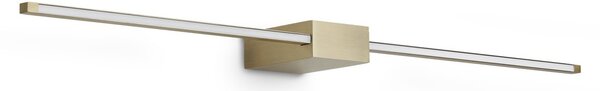 Applique Essence Led 12W Luce Naturale Ottone Dimmerabile Ideal Lux