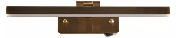 Applique Moderna Corfù Acciaio Ottone Alluminio Led 7,99W 3000K
