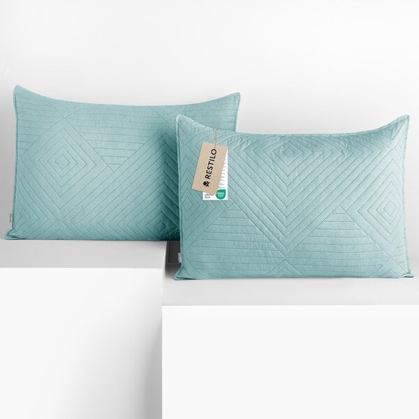 Federe decorative in set in microfibra 2 pz 50x70 cm Softa – Restilo