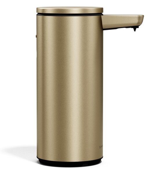 Dispenser per sapone automatico oro opaco in acciaio 266 ml – simplehuman