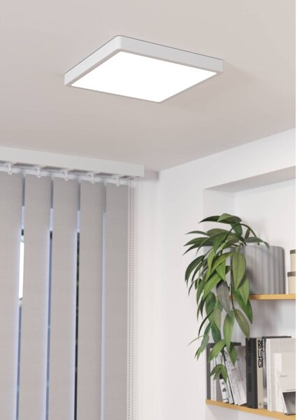 Plafoniera LED bianca 28,5x28,5 cm FUEVA 5 – EGLO