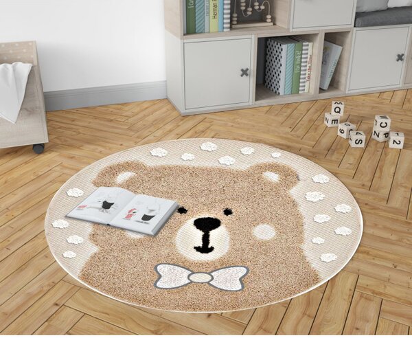 Tappeto cameretta bimbi con stampa orso